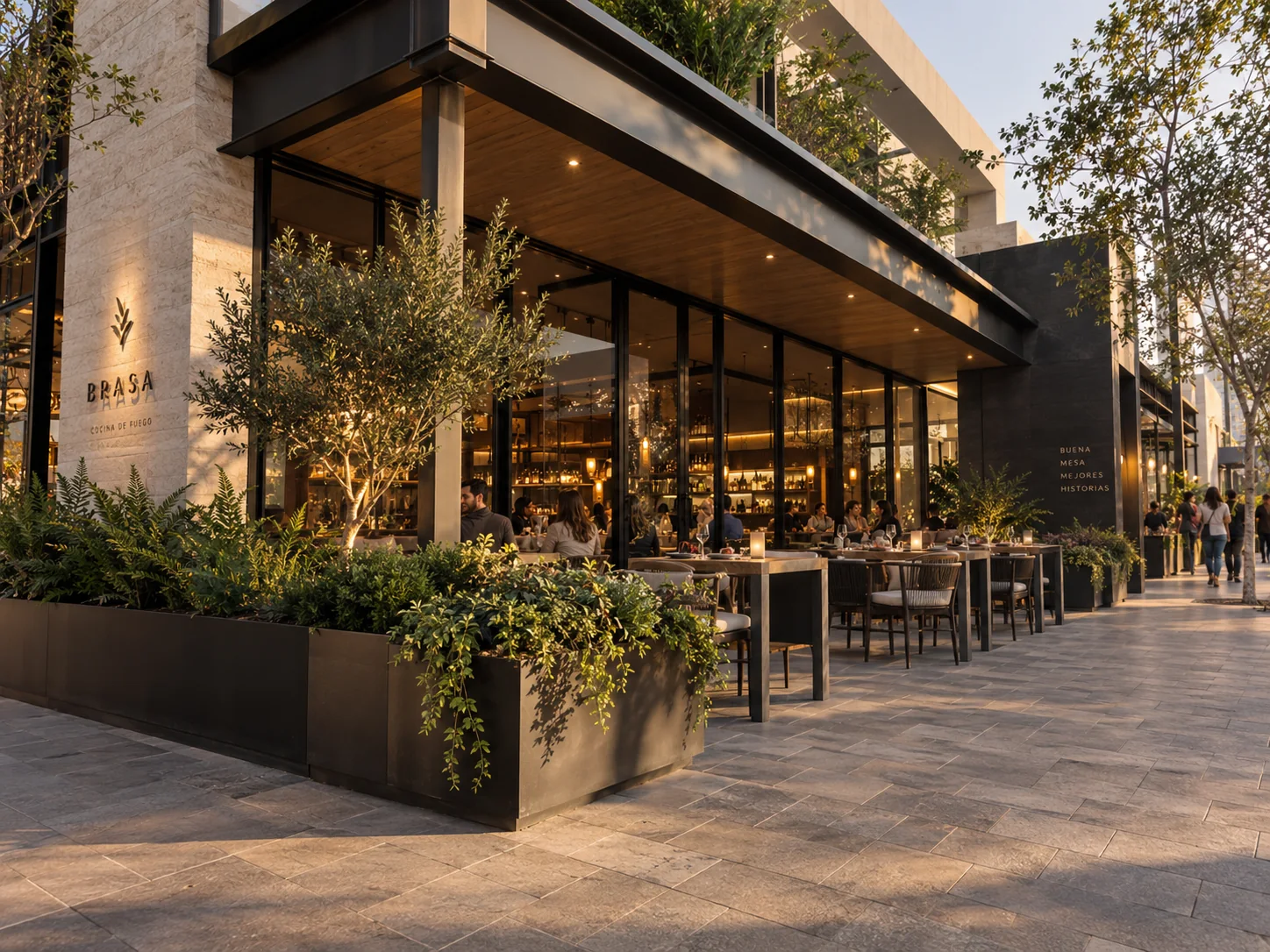 Restaurantes en proyecto comercial